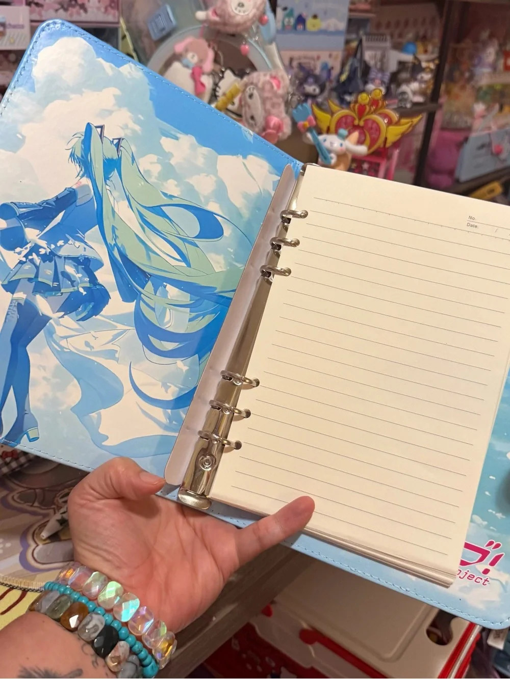 Hatsune Miku Notebook Binder